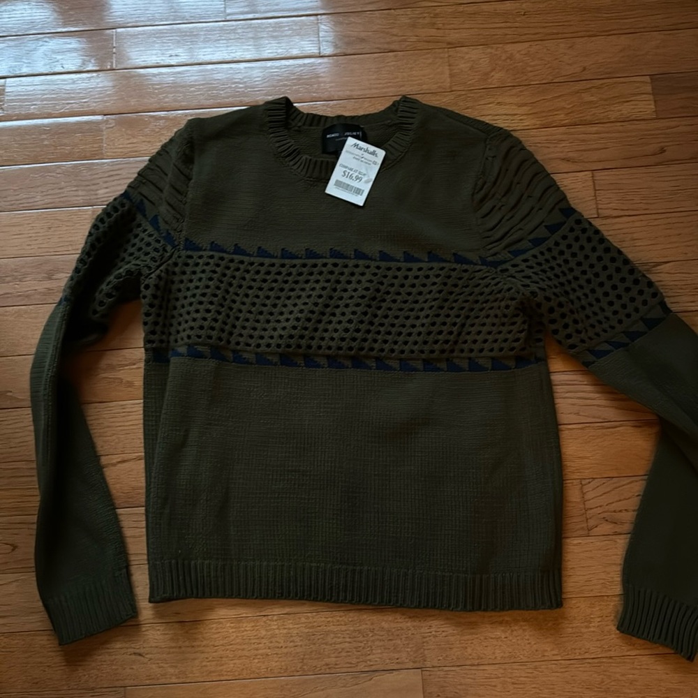 Dark green new with tags Marshalls sweater